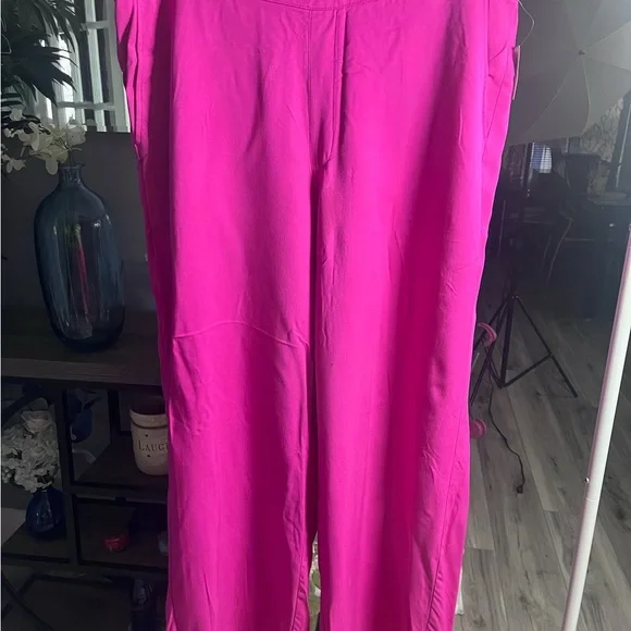 Old Navy High-Waisted Playa Wide-Leg Pants NWT Barbie beach vacation resort airy - Picture 6 of 7